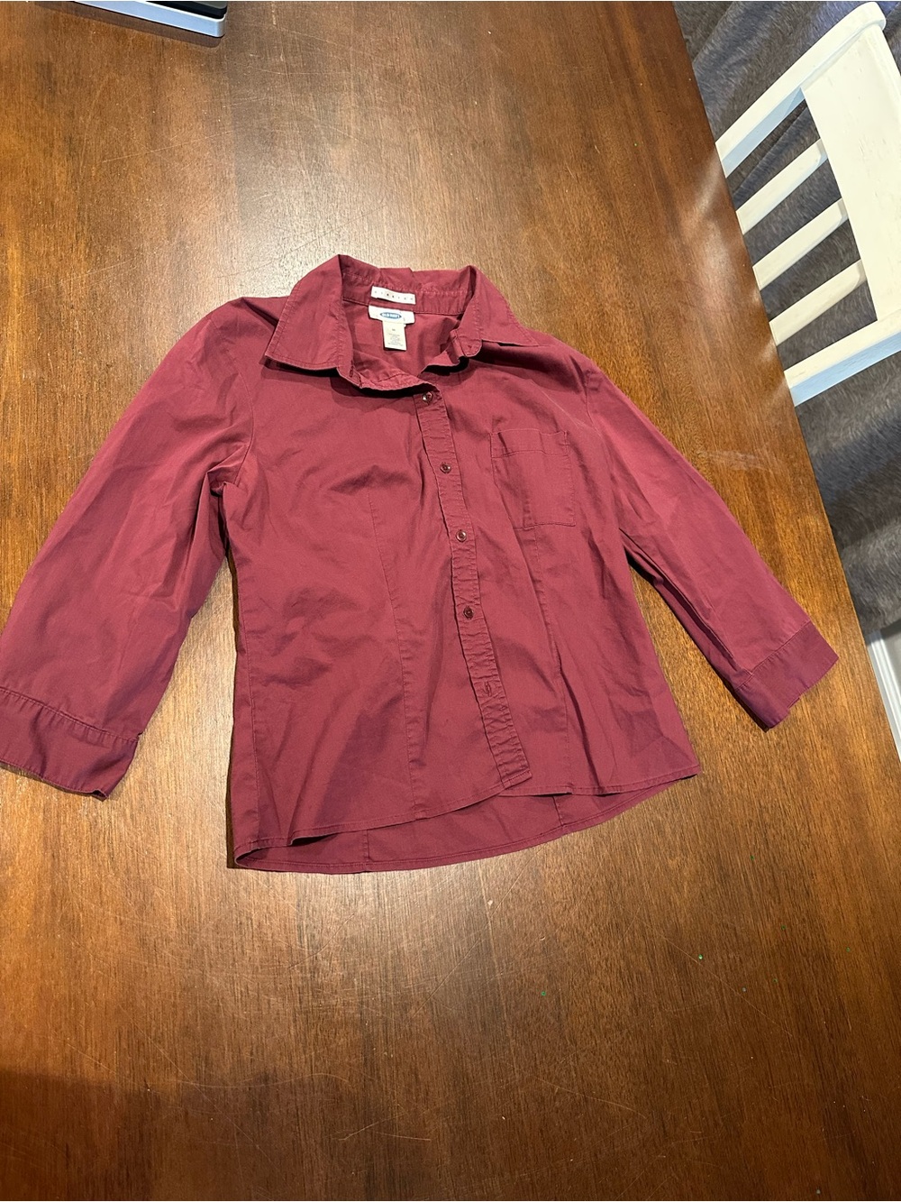 Old Navy Womens Medium Button Up Shirt